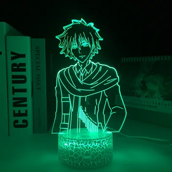 Anime Maid Sama Usui Takumi 3D Lempos Baltos Bazės Vaikams Gimtadienio Dovana Naktį Šviesos Vaikų Miegamasis Dekoratyvinis LED Šviesos
