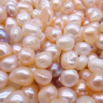 500GRAMS/PAK Natūralūs Gėlo vandens Prarasti Perlai, 7-11mm Perlų Dydis, Gali būti atliekami į perlų milteliai+NEMOKAMAS PRISTATYMAS