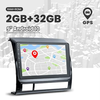Radijo, GPS Navigaciją, Android 10.0 9inch Automobilio Multimedijos Radijo Multimedia Vaizdo Grotuvas 2+32GB Toyota Tacoma Hilux 2005-2013
