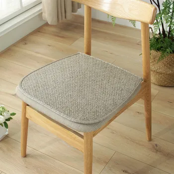 Japonijos paprasta vientisa spalva ledo rotango kilimėlis neslidus kėdės pagalvėlės vasarą valgomojo kėdės pagalvėlės, Biuro Kėdė, Automobilių Vietų