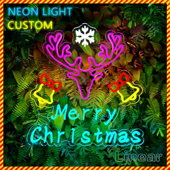 Custom Neoninės Šviesos, LED Vardas Parduotuvė Kalėdų Lempos Parduotuvėje Klubas, Žaidimų Kambarys Siena Namų Dekoro Gimtadienio Restoranas Gėlių Faceplate