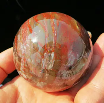 Gražus !! 5A++++ raudona grūdų natūralus kvarco kristalas srityje kamuolys