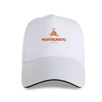 naujoji bžūp skrybėlę Montecristo Cigarų Tabako Tobacconist Kubos SmokerCool Atsitiktinis pasididžiavimas Beisbolo kepuraitę vyrų Unisex 2021