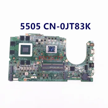 KN-0JT83K 0JT83K JT83K Aukštos Kokybės Mainboard DELL G5 SE 5505 Nešiojamas Plokštė 19802-1 W/ 215-0917348 GPU 100% Visiškai Išbandytas