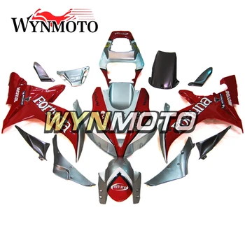 Pilnas Purvasargiai Komplektas Yamaha YZF1000 R1 Metų 2002-2003 02 03 Įpurškimas, ABS Plastikas Apdanga Kėbulo Raudona Sidabro Rėmai Padengti