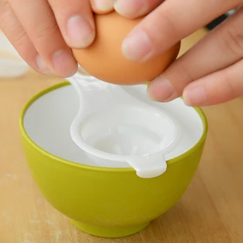 1 Vnt Ekologinio Draugiškas Kiaušinio Trynys Balta Tarpine Kiaušinių Daliklis Kepimo Įrankius, Pyragai, Bandelės Virtuvės Reikmenys Dalykėlių Bakeware įrankiai