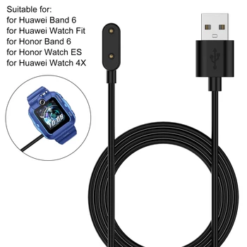 NAUJAS USB Įkrovimo Kabelis Huawei Žiūrėti Fit / Vaikams Žiūrėti 4X Magnetinis Įkroviklis Už Garbę Žiūrėti PS / Band 6 Įkrovimo Kabelis Dokas