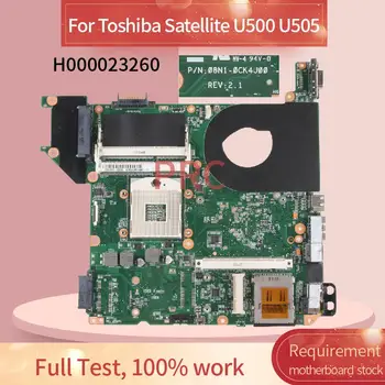 H000023260 Nešiojamojo kompiuterio motininė plokštė, Skirtas Toshiba Satellite U500 U505 Sąsiuvinis Mainboard 08N1-0CK4J00 HM55 DDR3