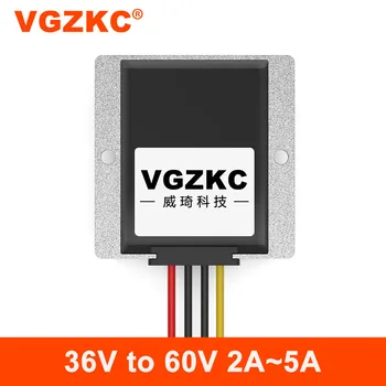 VGZKC 36V iki 60V 2A 3A 5A galios keitiklis 36V iki 60V DC stiprintuvas 36V iki 60V reguliuojama maitinimo modulis