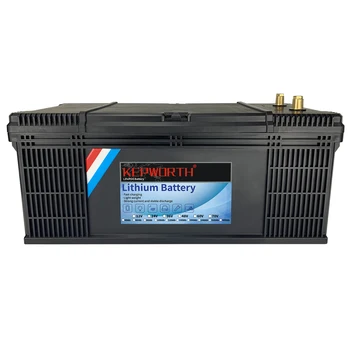 KEPWORTH 48V 80Ah 3840Wh LiFePO4 Baterija įmontuota BMS Daugiau nei 6000 Ciklų Saulės Namų RV/Kempingas Off-Grid Applications