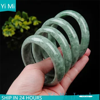 Natūralus Plaukiojantis Žalia Guizhou Green Jade Apyrankė Aukštos kokybės Green Jade Siųsti Motina Apyrankės Moterims