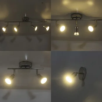 360 laipsnių Pasukti veidrodėlio lemputė reguliuojamas led sienų šviestuvai, miegamojo nuotrauką vitrina art led lubų apšvietimo apdaila