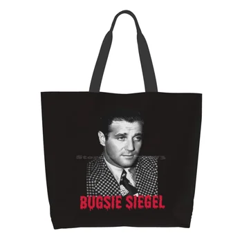 Bugsie Siegel Iki 2020 M. Spausdinta Atsitiktinis Nešti Didelės Talpos Moterų Rankinės Gangsterių Bugsie Siegel Derliaus Dizaino Tiesa Nusikalstamumu