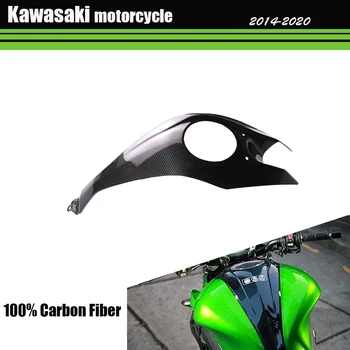 Motociklų dalys anglies pluošto degalų bako dangtelio plokštė kuro bako lauktuvės už Kawasaki Z1000 2014 m. 2015 m. 2016 m. 2017 m. 2018 m. 2019 m. 2020 m.