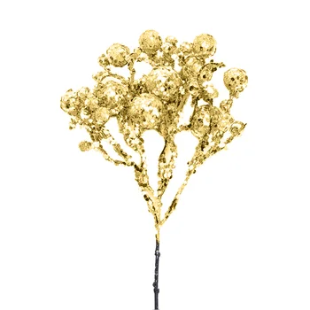 Auginiai Modeliavimas Gėlių PASIDARYK pats Apdailos Girliandas Namuose Šalis 27CM Putų Aukso Milteliai PVC Kalėdų Blizgučiai Kalėdų Eglutės Puošimas