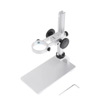 Mikroskopas Aliuminio Lydinio Didinimas Mažinant Etape AUKŠTYN Žemyn Paramos Stalo Stovas USB Skaitmeninis W315