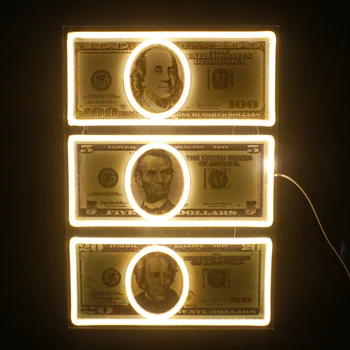 Ineonlife Neon Dolerio Ženklas, Šviesą Club Shop Interjero Miegamojo Kambario Sienų Dekoras LED Juosta Šalis Vestuvių Mergaitei Berniukui Dovana