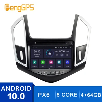 Android 10.0 Touchscreen Už Chevrolet Cruze 2012-2015 m. GPS Navigacijos, Multimedijos Headunit CD DVD Grotuvas, Veidrodis Nuorodą PX6 Stereo