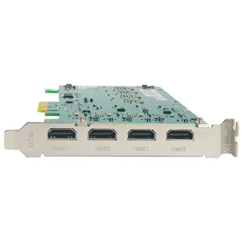 radijo ir TV transliacijos įranga PCIe 4U SDK Vmix transliacijos įrašymo plokštę hdmi 4 kanalai