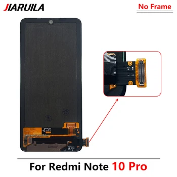 OLED LCD Ekranas Jutiklinis Ekranas Redmi 10 Pastaba Pro 10S LCD Ekranas Jutiklinis Ekranas skaitmeninis keitiklis
