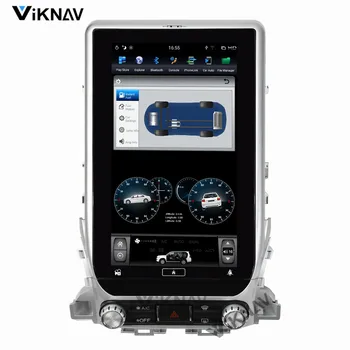 Viknav Automobilių GPS navigacijos Toyota Land Cruiser LC200 plius 2018 DVD multimedijos grotuvas radijo magnetofonas GPS galvos vienetas 13.6