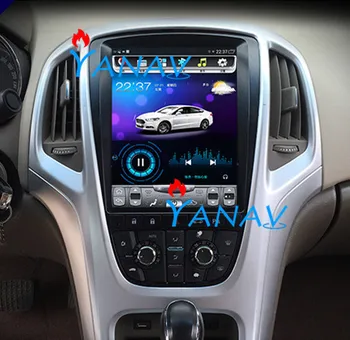 Vertikalus Tesla Stilius Android 9.0 GPS Navigacija-Buick Hideo 2010-2014 Galvos Vienetas Multimedia Player Auto Radijo px6 ultimedia