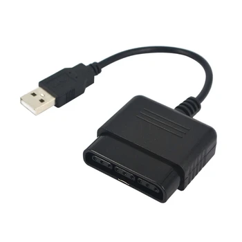 USB lizdas Žaidimas, Valdiklis, Keitiklis P2, kad P3 Adapterio Kabelį Be Vairuotojo Gamepad Suderinama su PS2 PS3/PC