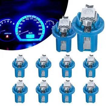 10x B8, 5D Indikatorius LED Automobilio prietaisų Skydelio Lemputės Plotis Lempa Skydelyje Lemputė, Lempa