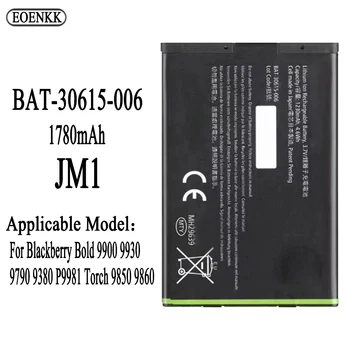 J-M1 JM1 baterija Blackberry Bold 9900 9930 9790 9380 P9981 Torch 9850 9860 Originalus Talpa Remonto Dalis, Telefono Baterijų Bat