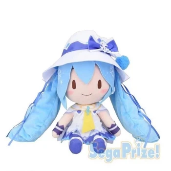 2014 m. Žiemos Originalus Sega Japaense Pliušinis Lėlės Miku Republication 27cm Colletible Mielas Lėlės, Berniukams, Mergaitėms