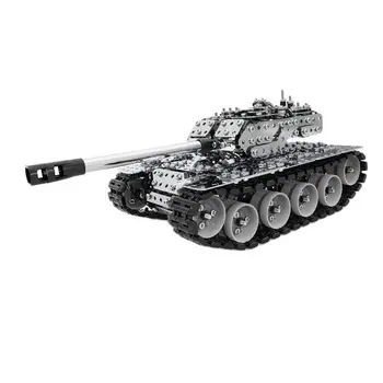 843PCS,3D metalo galvosūkiai, tikslumo surinkimas, pagrindiniai kovos tankai kariniams gerbėjai, tankų modeliai, gimtadienio dovanos/modelis papuošalai
