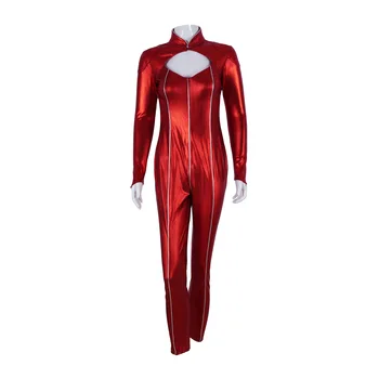 Raudona Blizga Anime Cosplay Kostiumu Moteris Helovinas Merginos Moters Spandex Bodysuit Karšto Pardavimo