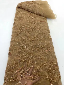 Prancūzijos Vėliau Kaip Išsiuvinėti Prabanga Zawalcowany Tiulio Audinio Afrikos Aukštos Kokybės 5 Metrų Rankų Darbo China Šveicarijos Vestuvių Vestuvių Suknelė