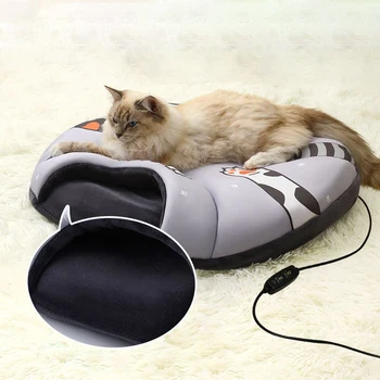 3 pavarų Pet Elektros Lova Apima USB Šildymo kilimėlis Katė, Šuo, Sofos Antklodė Šilta, Pagalvėlės Trinkelėmis Kilimėliai miegmaišį Grindų Raštas Lovos
