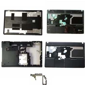 Naujas LCD Dangtelis Galinio Dangtelio Viršuje Palmrest didžiąsias Apačioje Bazės Apatinio Dangtelio Laikiklis Vyriai Lenovo ThinkPad E530 E545 E535 E530C