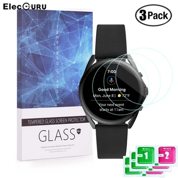 3 Paketas, skirtas Iškastinio Gen 5 LTE Smartwatch Grūdintas Stiklas Screen Protector 9H Apsauginės Plėvelės Atsparus Įbrėžimams Kovos su Sudužtų