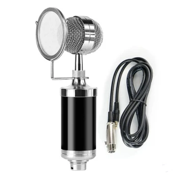 Profesinės Kondensatoriaus Mikrofonas, Pilnas Komplektas Kondensatoriaus Mikrofonas Karaoke Transliacijos Studija Mikrofonas