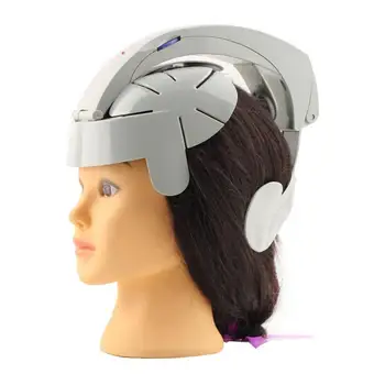Elektrinis Galvos Massager Reguliuojamo Dydžio Smegenų Šalmas Massager Oro slėgio Vibracijos Akupunktūra Taškų, Fizioterapija Stimuliatorius