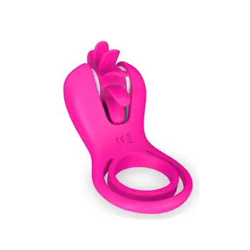 Suaugusiųjų vibratoriaus besisukantis žiedas sekso žaisti dildo analinio sekso žaisliukai vyrams ir moterims