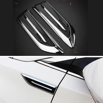 Automobilių 3D Lipdukas, šoninės oro angos sparno gaubtas dekoratyvinis už Mazda 2 3 5 6 CX5 CX7 CX9 Atenza Axela