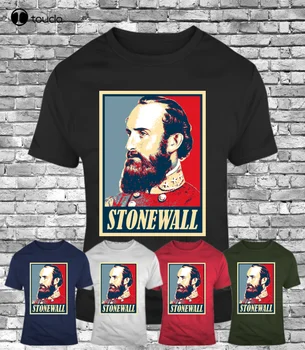 Naujos Karinės apskritai Stonewall pilietinio Karo Istoriją, VYRIŠKI T-Shirt Konfederatų Tee Unisex Moterys Vyrai Tee Marškinėliai