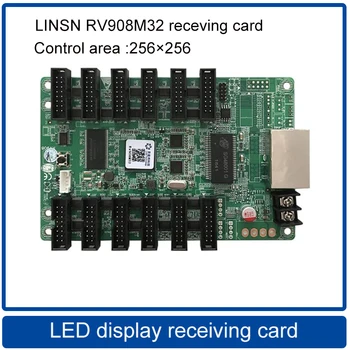 LINSN RV908M32 LED Ekranas gauti Kortelės,Lauko ir vidaus Spalvotas LED Ekranas, valdytojas,palaiko iki 32 skenavimo režimas