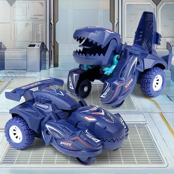 Nauja Keičia Dinozaurai Automobilio Deformacijos Automobilių Žaislai Inercinės Stumdomas Dino Automobilis Automatinė Transformuoti Žaislas Berniukams, Nuostabios Dovanos Vaikui Žaislas
