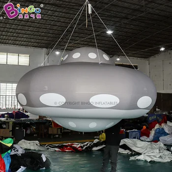 PVC Pripučiamas UFO Kabo Ore-uždaromos skraidančia Lėkšte 2,5 Metrų Skersmens kosminis laivas Žaislas