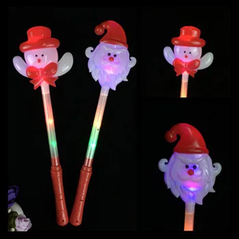LED Kalėdų animacinių filmų Stick Spalvinga Mirksi Lazdas Šviesos Stick Festivalis Šalis Dekoro Koncertas Prop Baras vištų šalis