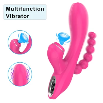 Galingas G Spot Čiulpti Dildo Vibratorius Moterims Makšties Analinis Klitorio Stimuliatorius Geriausi Moterų Masturbacija Sekso Žaislai, Vibratoriai