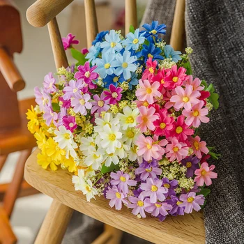 Mini Puokštė Babysbreath Gėlės, Dekoratyviniai Džiovintos Gėlės Natūralių Augalų Išsaugoti Gėlių, Vestuvių Namų Puošybai