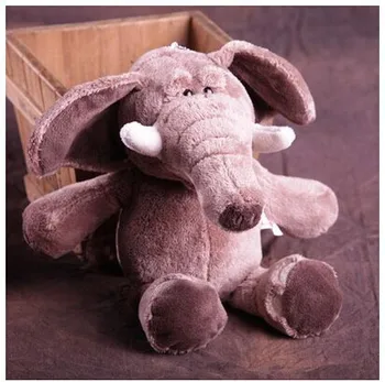 mažas mielas Pliušinis dramblys žaislas Įdaryti jungle elephant dovana lėlė apie 25cm 0511