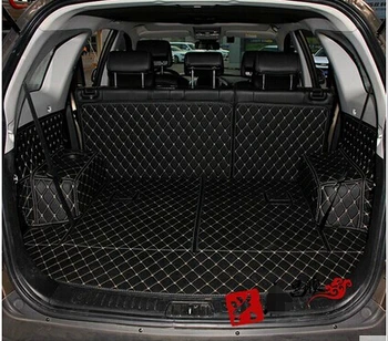 Aukštos kokybės! Specialių kamieno kilimėliai Chevrolet Captiva 7 sėdimos vietos 2018-2006 vandeniui įkrovos kilimai Captiva 2014,Nemokamas pristatymas