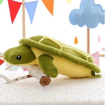 2022 Naujas 60cm Mielas Vėžlio Pliušiniai Žaislai Super Minkštas Turtle Lėlės, Pliušiniai Pagalvė Miegoti Raminantis Pagalvėlės, Žaislai Vaikams, Žaislas Vaikams